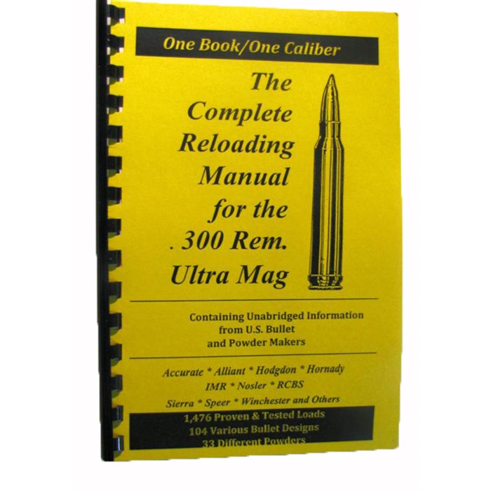 LOADBOOKS USA, INC. - LOADBOOK-300 REMINGTON ULTRA MAGNUM