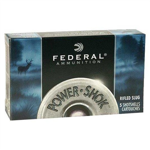 FEDERAL - POWER-SHOK AMMO 16 GAUGE 2-3/4" 7/8 OZ RIFLED SLUG