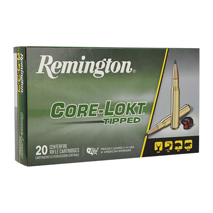 REMINGTON - CORE-LOKT TIPPED 30-06 SPRINGFIELD RIFLE AMMO