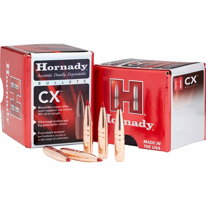 HORNADY - CX™ 7MM CALIBER (0.284") RIFLE BULLETS