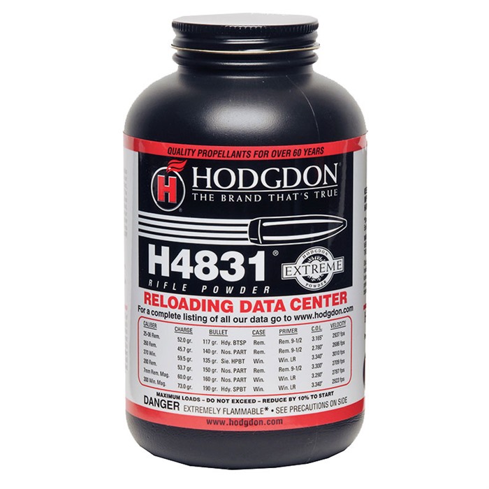 HODGDON POWDER CO., INC. - HODGDON POWDER H4831