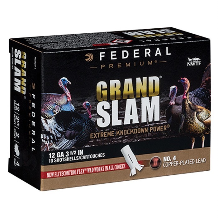 FEDERAL - Federal Grandslam 12Ga 3-1/2"  Max. 2 Oz 5 10/Bx