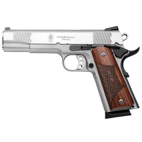 SMITH & WESSON - Smith & Wesson SW1911 E-Series 45acp 5"  Barrel Stainless