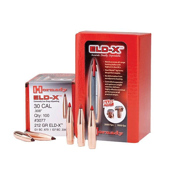 HORNADY - ELD-X 7MM (0.284”) RIFLE BULLETS