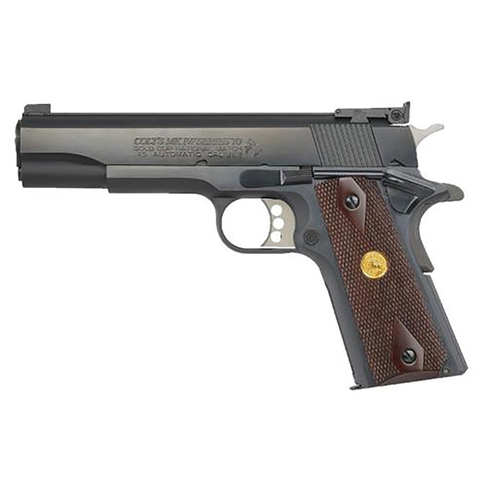 COLT - GOLD CUP NATIONAL MATCH 5IN 45 ACP BLUE 8+1RD