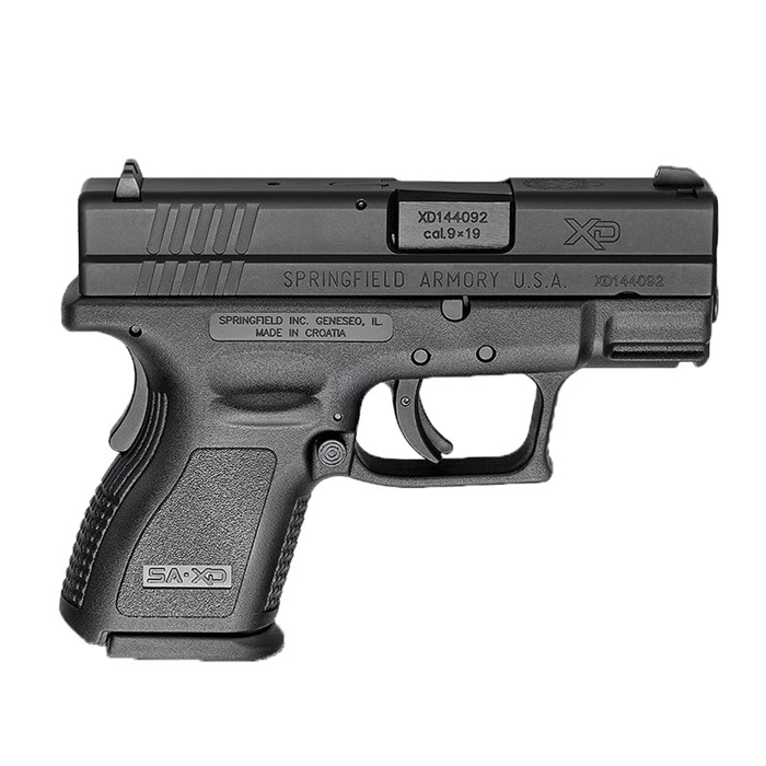 SPRINGFIELD ARMORY - Springfield Defender XD 9mm 3in bbl 13rd SC Black HC