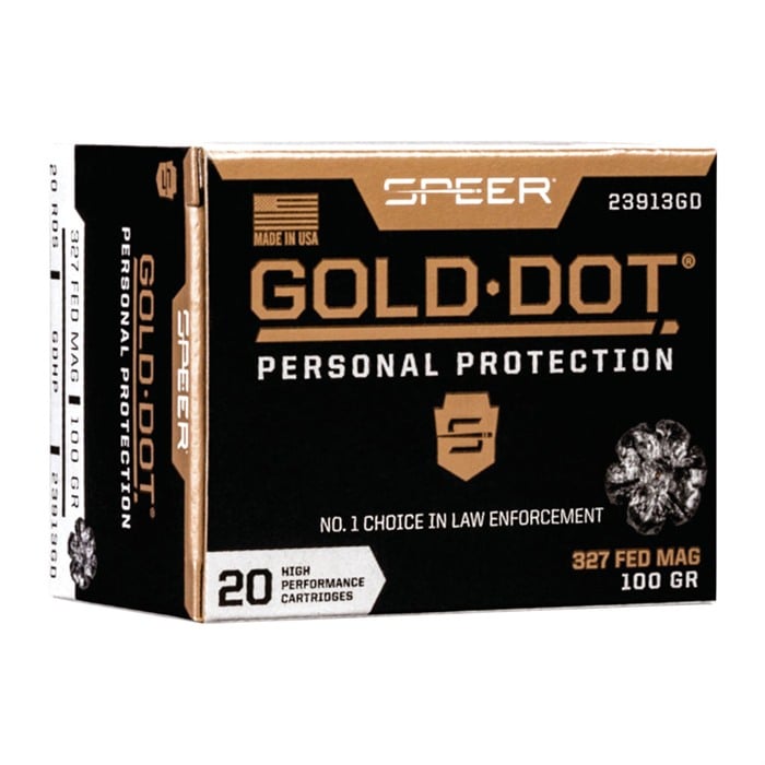 SPEER - GOLD DOT PERSONAL PROTECTION 327 FEDERAL AMMO