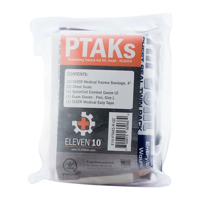 ELEVEN 10 LLC - PTAKS RUGGED REFILL POD WITH QUIKCLOT GAUZE