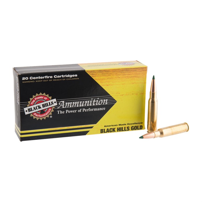 BLACK HILLS AMMUNITION - BLACK HILLS GOLD AMMO 308 WINCHESTER 168GR TIPPED MATCHKING