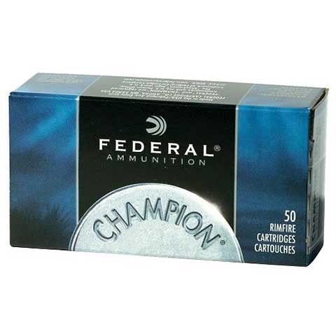 FEDERAL - CHAMPION TRAINING 22 WMR RIMFIRE AMMO