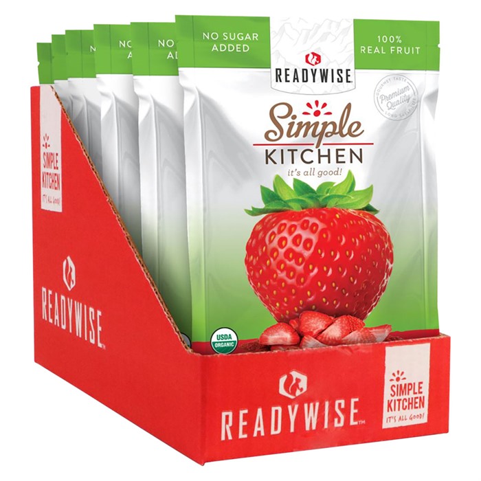 SIMPLE KITCHEN - ORGANIC FREEZE-DRIED STRAWBERRIES