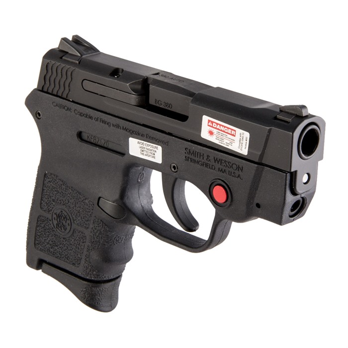 SMITH & WESSON - BODYGUARD RED LASER 2.75IN 380 AUTO BLACK POLYMER ADJ 6+1RD