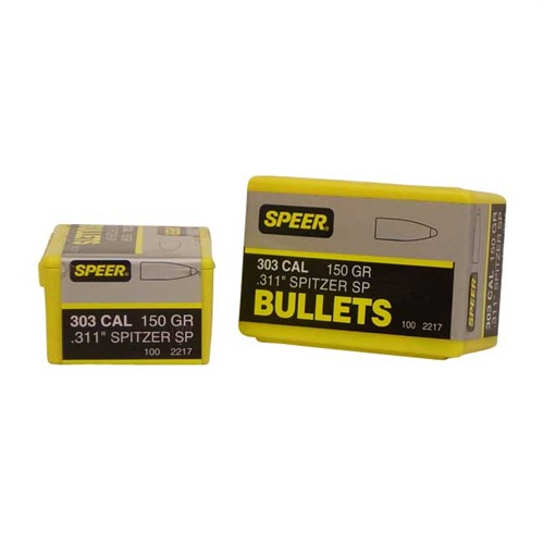 SPEER - HOT-COR 303 CALIBER (0.311') SPITZER BULLETS