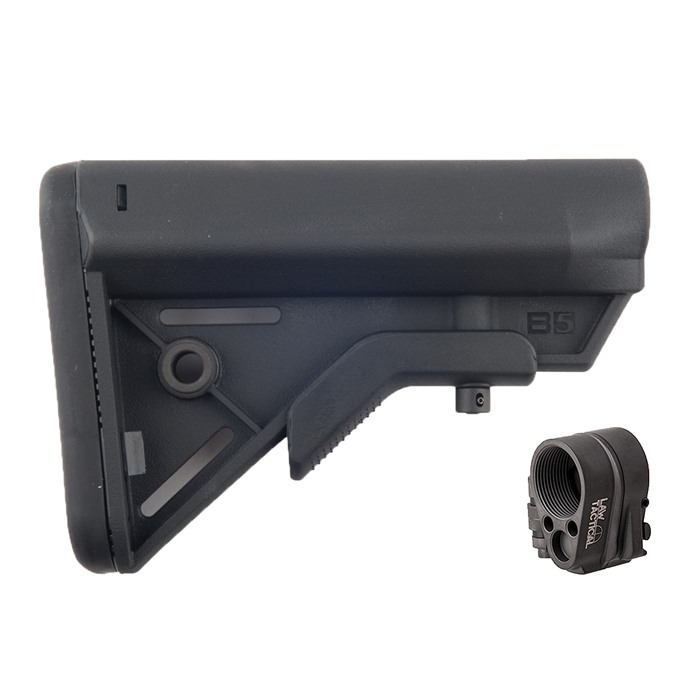 BROWNELLS BUNDLES - AR-15 SOPMOD BRAVO STOCK COLLAPSIBLE W/ FOLDING STOCK ADAPTER