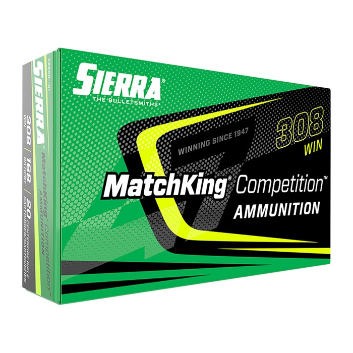 SIERRA BULLETS, INC. - MATCHKING COMPETITION 6.5 CREEDMOOR AMMO