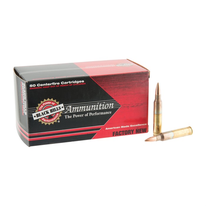 BLACK HILLS AMMUNITION - 5.56X45MM NATO 77GR OPEN TIP MATCH AMMO