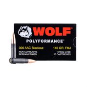 WOLF - WPA POLYFORMANCE 300 AAC BLACKOUT AMMO