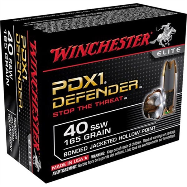WINCHESTER - DEFENDER 40 S&W HANDGUN AMMO