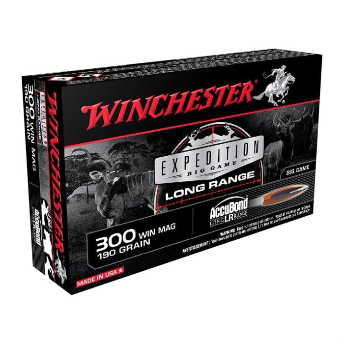 WINCHESTER - EXPEDITION BIG GAME 300 WINCHESTER MAGNUM RIFLE AMMO