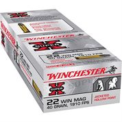 WINCHESTER - SUPER-X AMMO 22 MAGNUM (WMR) RIMFIRE AMMO