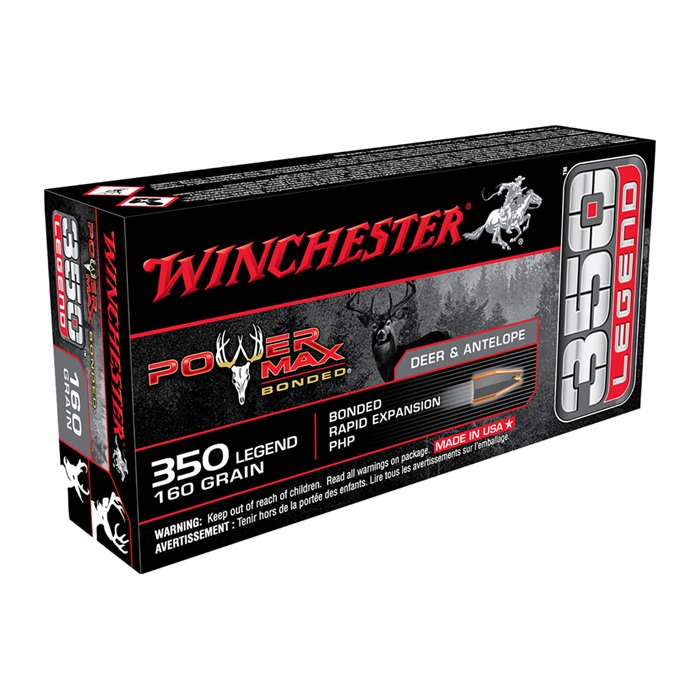 WINCHESTER - POWER MAX BONDED 350 LEGEND RIFLE AMMO