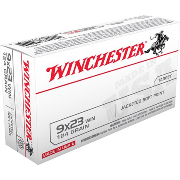 WINCHESTER - USA WHITE BOX 9X23MM WINCHESTER HANDGUN AMMO