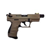 WALTHER ARMS INC - Walther P22 Tactical FDE 22LR 3.42" Threaded Barrel 10rd