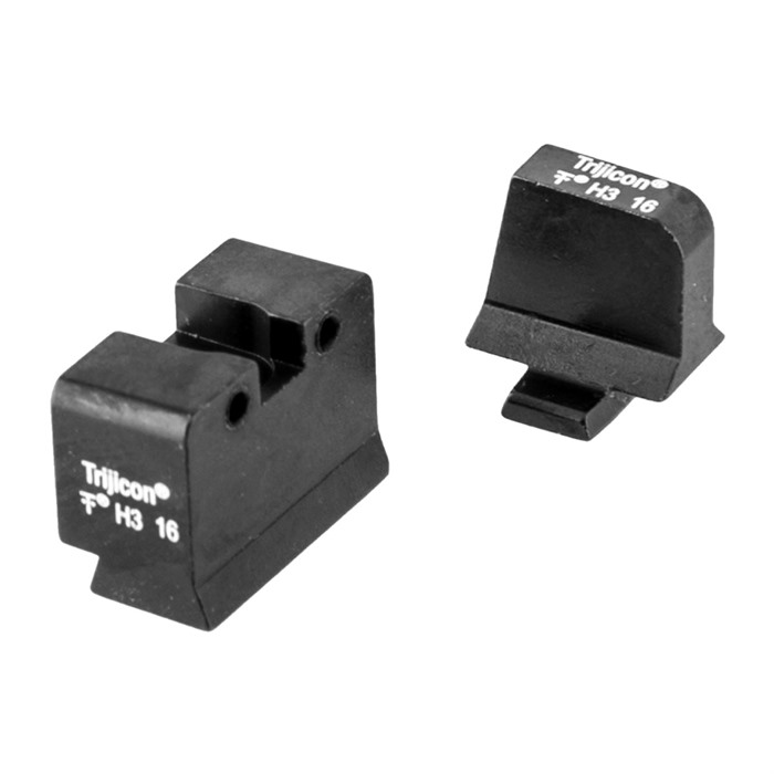 TRIJICON - Night Sight Set, White Front & Rear, Sig Sauer 40S&W/45ACP