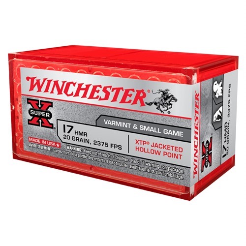 WINCHESTER - WIN AMMO 17HMR 20GR XTP 50 RD/BOX