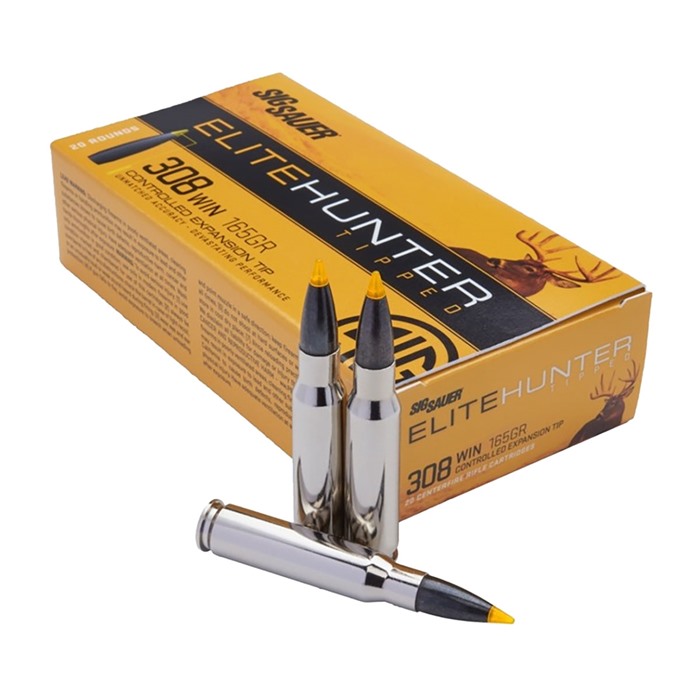 SIG SAUER, INC. - ELITE HUNTER TIPPED 308 WINCHESTER AMMO