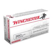 WINCHESTER - USA WHITE BOX 380 ACP HANDGUN AMMO