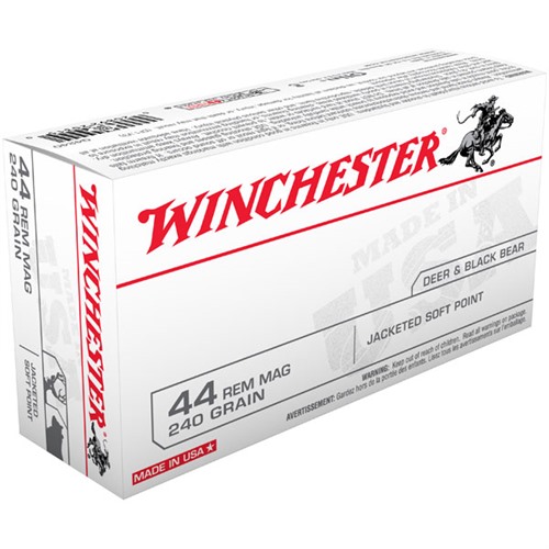 WINCHESTER - Winchester Ammo 44 Mag USA 240gr JSP