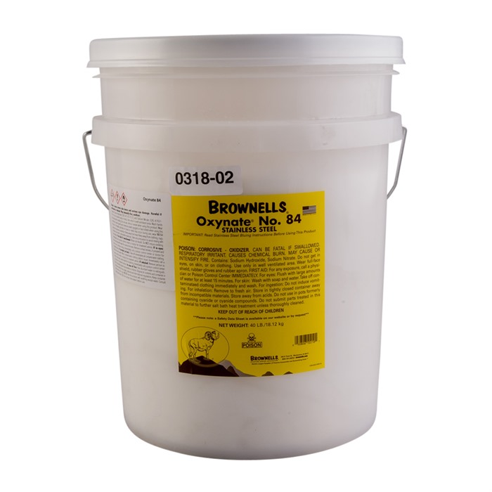 BROWNELLS - OXYNATE® NO. 84 - HOT BLUING SALTS COMPOUND