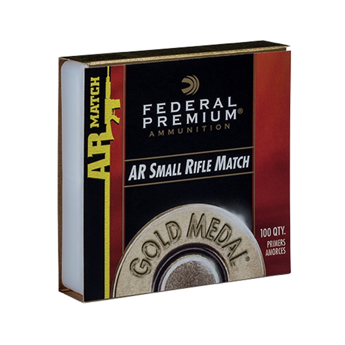 FEDERAL - GOLD MEDAL SMALL RIFLE AR MATCH PRIMERS