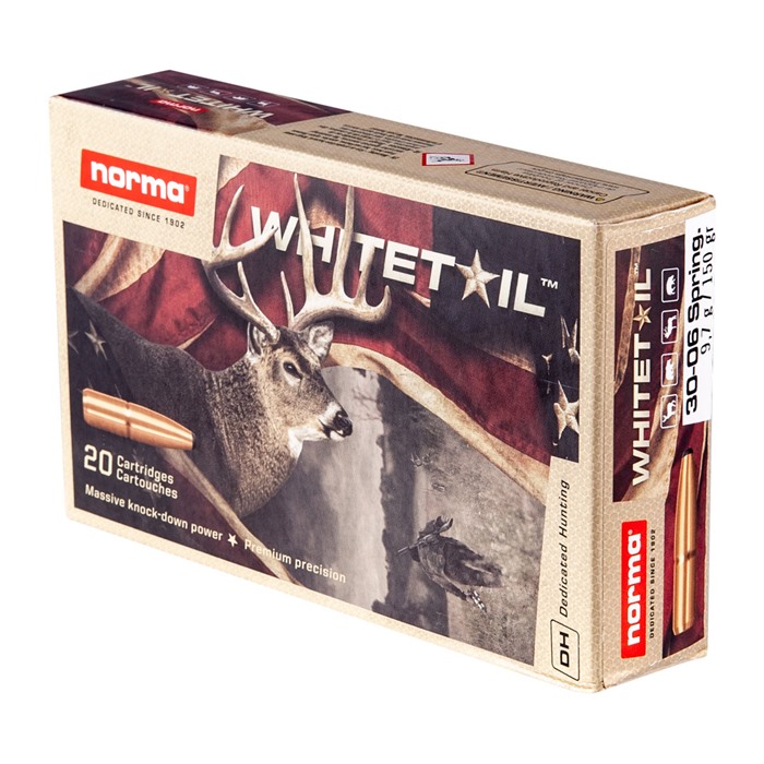 NORMA - WHITETAIL 30-06 SPRINGFIELD AMMO