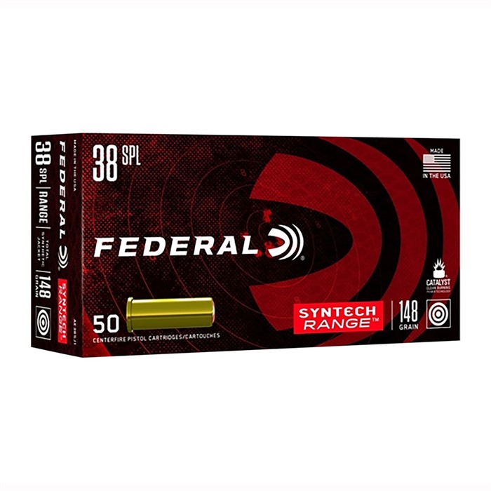 FEDERAL - SYNTECH RANGE 38 SPECIAL HANDGUN AMMO