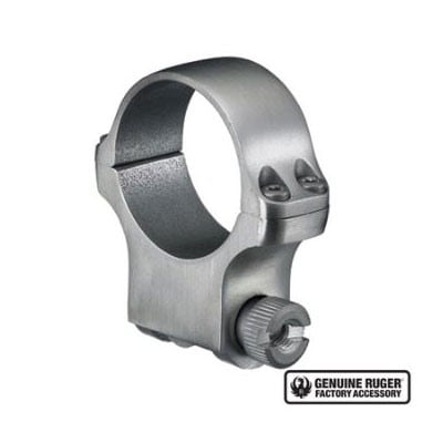 RUGER - Ruger 5K30mm High Scope Ring Stainless