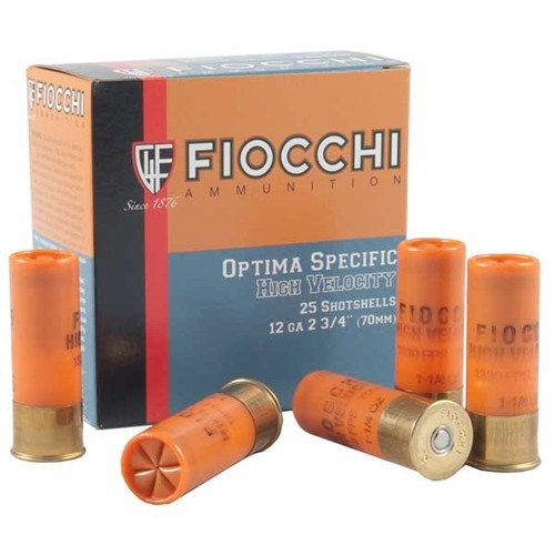 FIOCCHI AMMUNITION - FIOCCHI 28HV HIGH VELOCITY 28GA 23/4IN 2 1/4 DRAM EQUIV 3/4 OUNC