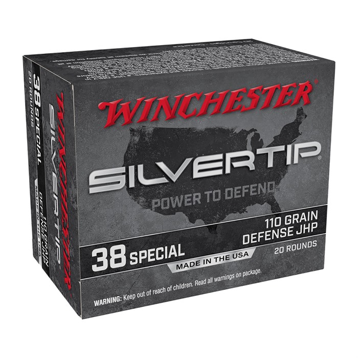 WINCHESTER - SILVERTIP 38 SPECIAL HANDGUN AMMO