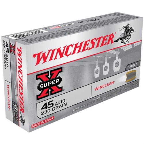 WINCHESTER - Winchester Super-X Winclean 45 Auto 230gr 50/bx
