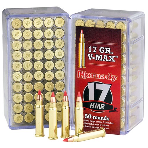 HORNADY - VARMINT EXPRESS AMMO 17 HMR 17GR V-MAX