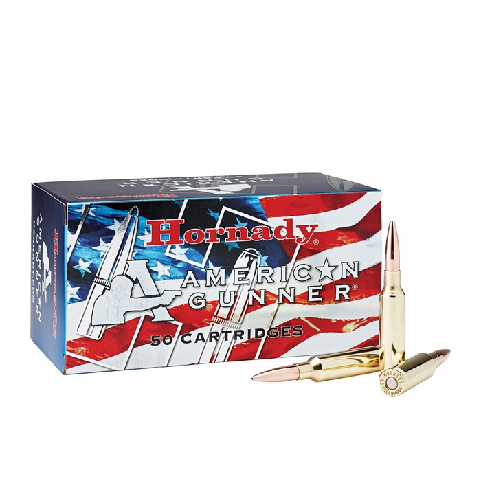 HORNADY - AMERICAN GUNNER AMMO 6.5MM CREEDMOOR 140GR BOAT TAIL HOLLOW POIN