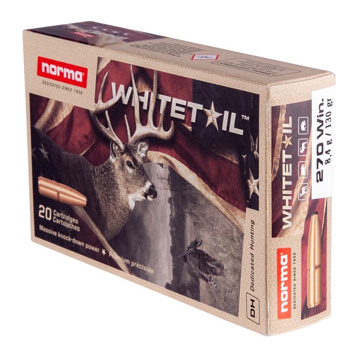 NORMA - WHITETAIL 270 WINCHESTER AMMO
