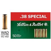 SELLIER & BELLOT - 38 SPECIAL HANDGUN AMMO