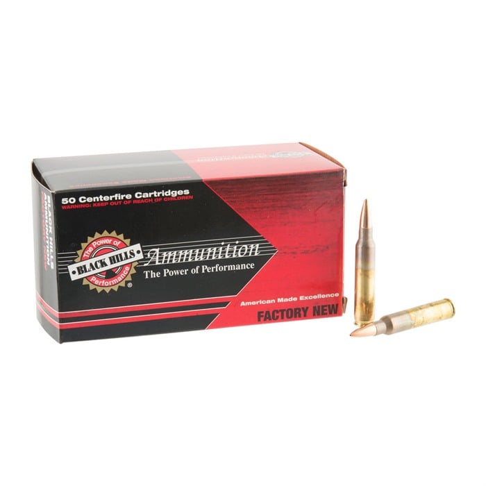 BLACK HILLS AMMUNITION - 5.56X45MM NATO 69GR OPEN TIP MATCH AMMO