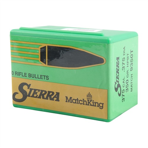 SIERRA BULLETS, INC. - MATCHKING 375 CALIBER (0.375") RIFLE BULLETS