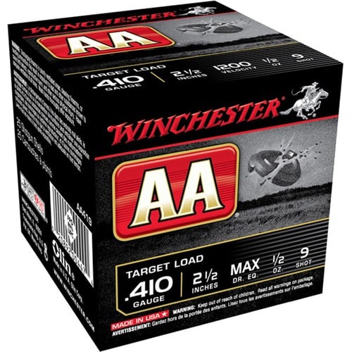 WINCHESTER - AA TARGET LOAD 410GA 2.5" 1/2OZ #9 25/BOX
