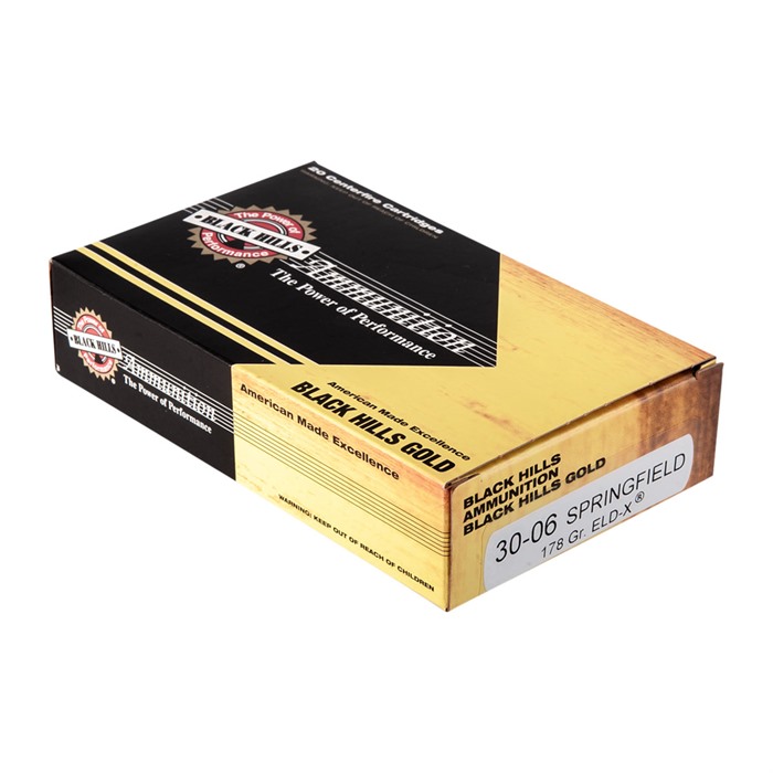 BLACK HILLS AMMUNITION - BLACK HILLS GOLD AMMO 30-06 SPRINGFIELD 178GR ELD-X