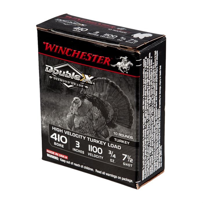 WINCHESTER - DOUBLE X DIAMOND GRADE TURKEY 410 BORE SHOTGUN AMMO