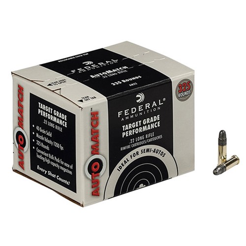 FEDERAL - CHAMPION TRAINING 22 LONG RIFLE RIMFIRE AMMO